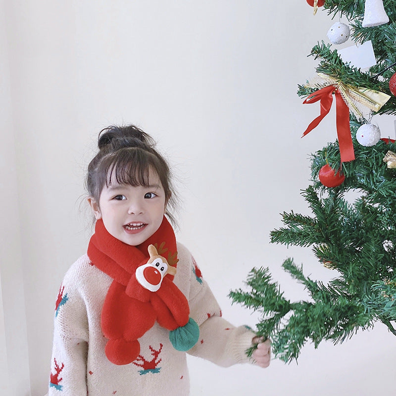 Scarf Children Plush Warmth And Thickening