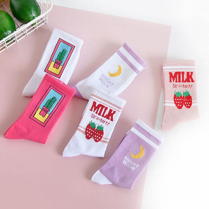 All-Match College Style Japanese Student Stockings