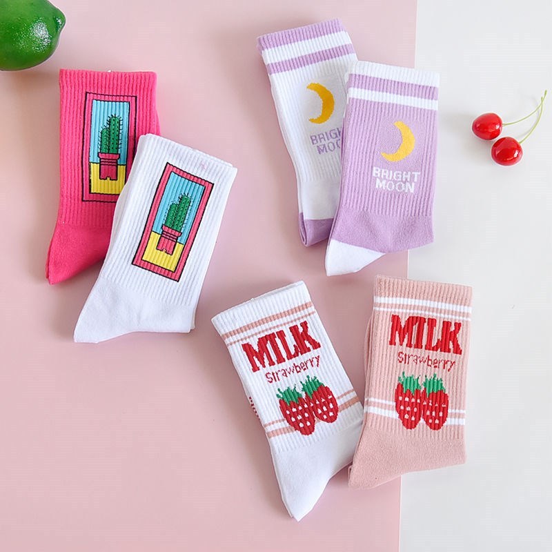 All-Match College Style Japanese Student Stockings