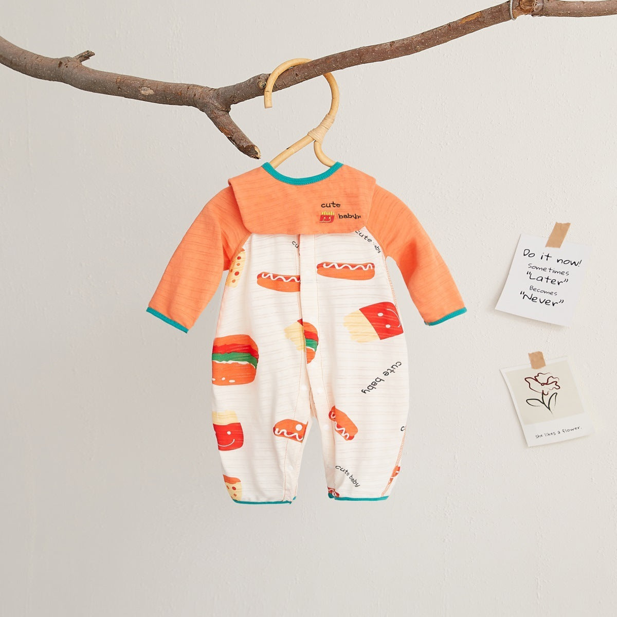 Long-Sleeved Thin Men And Women Baby