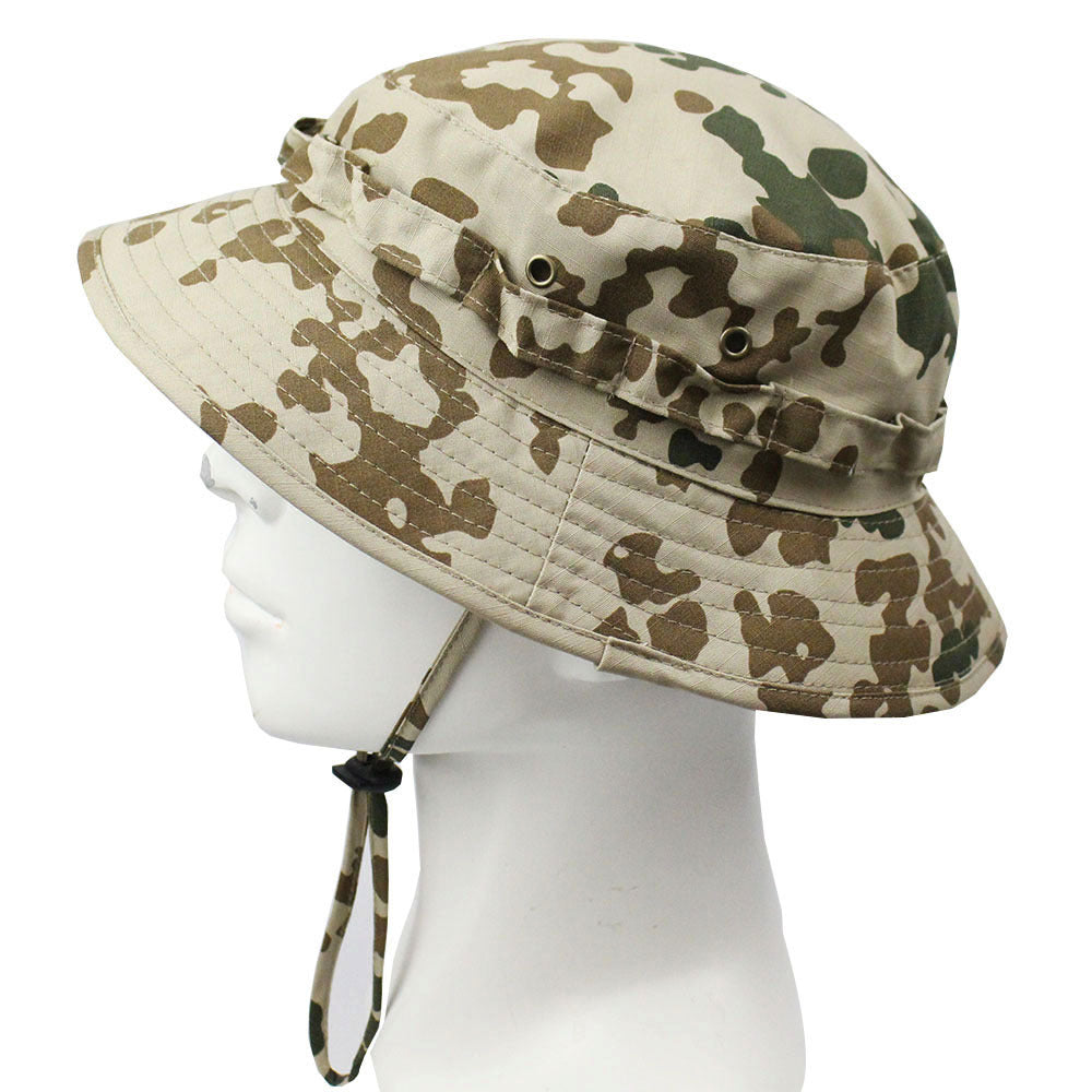 Outdoor Mountaineering Tactics Camouflage Cloth Round Hat