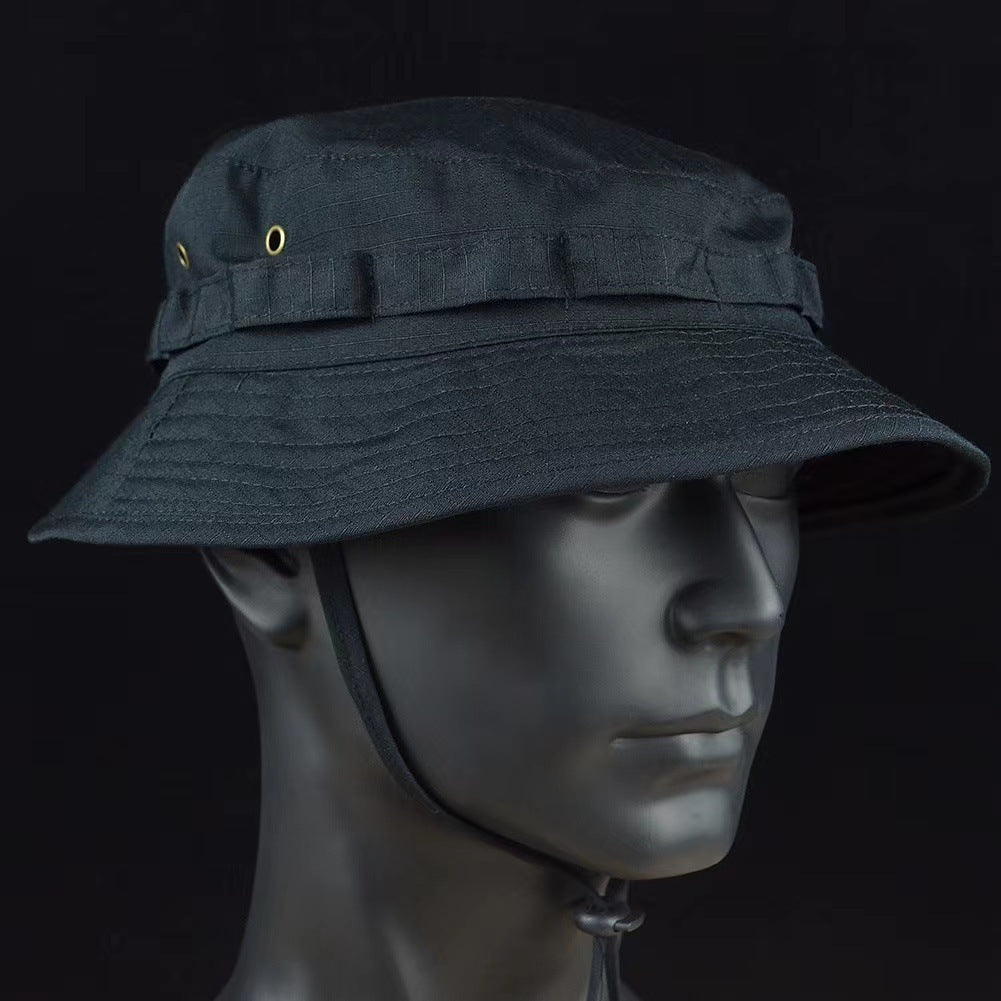 Outdoor Mountaineering Tactics Camouflage Cloth Round Hat