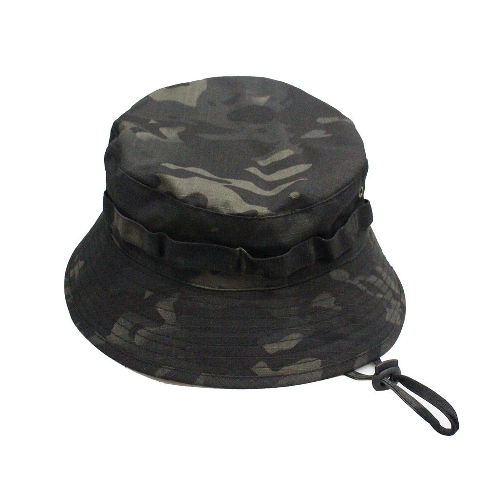 Outdoor Mountaineering Tactics Camouflage Cloth Round Hat