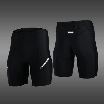 Reflective tights athletic fitness running pants