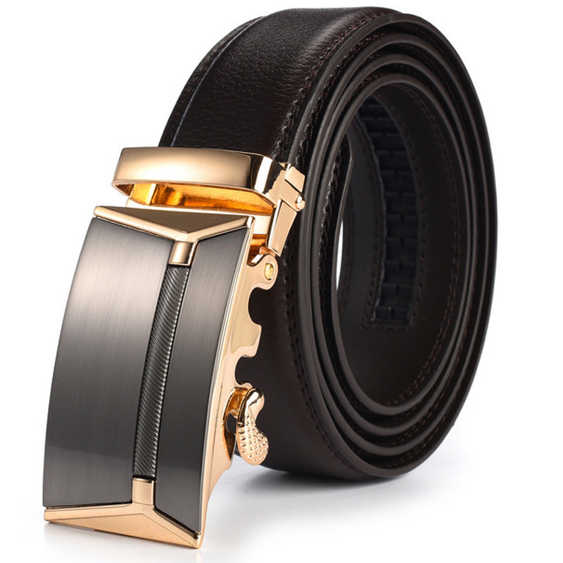 Business fat man automatic belt buckle