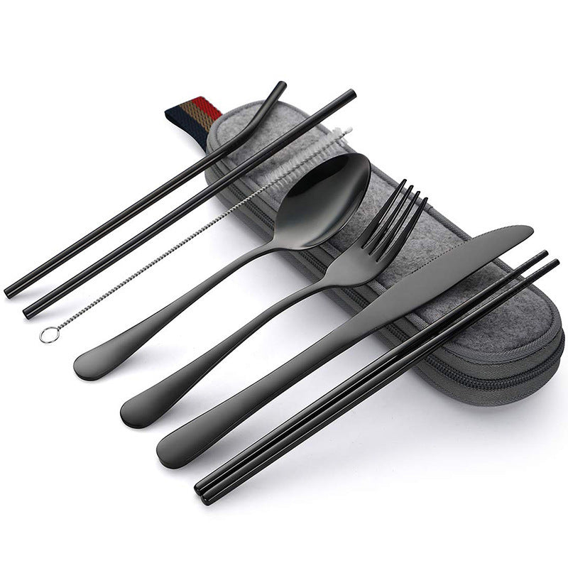 Minimalist stainless steel set