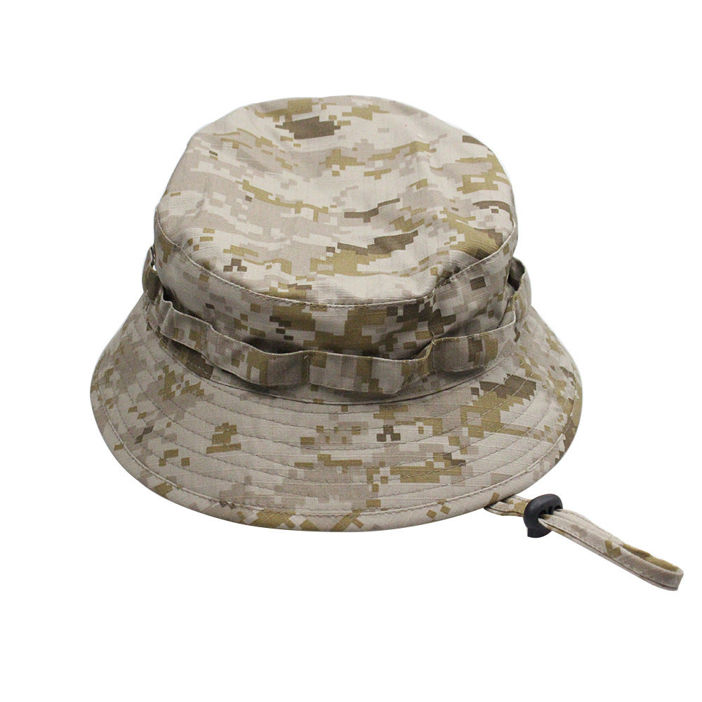 Outdoor Mountaineering Tactics Camouflage Cloth Round Hat