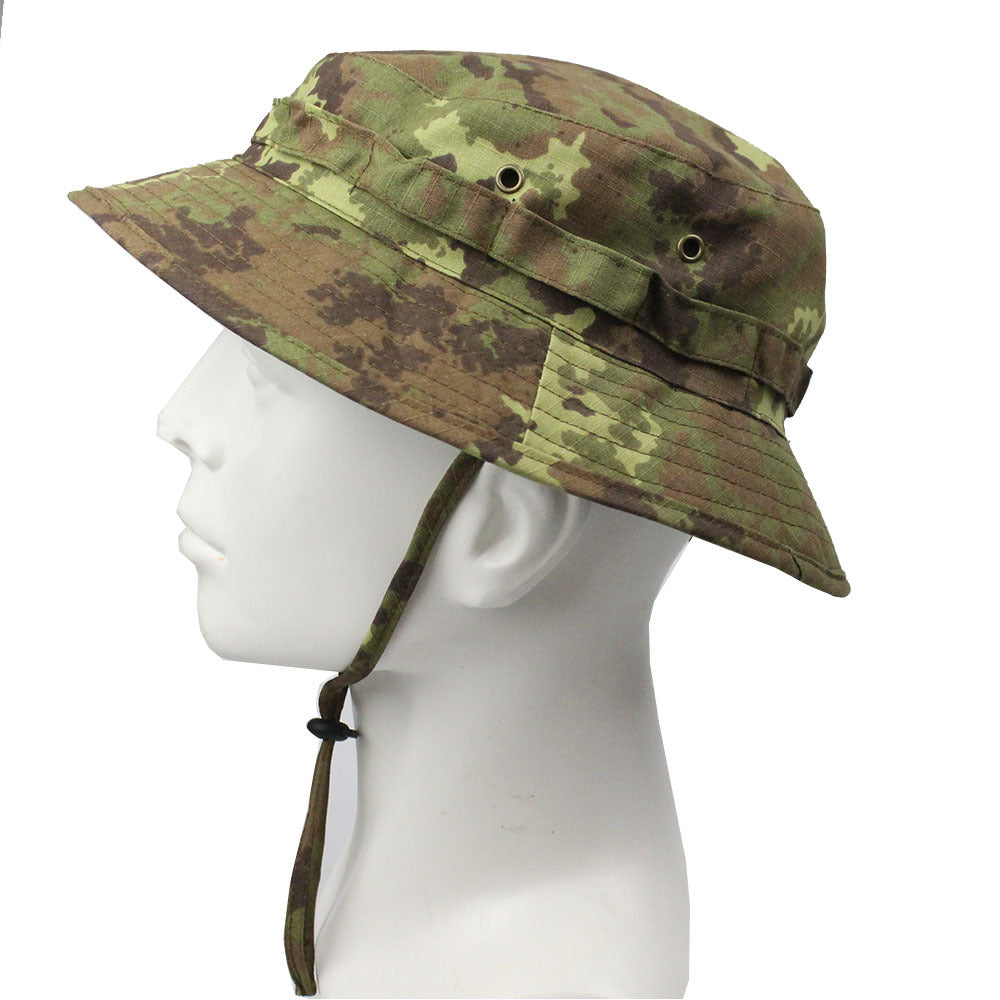 Outdoor Mountaineering Tactics Camouflage Cloth Round Hat