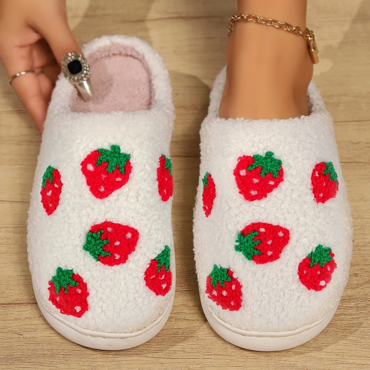 Fruit Pattern Series Men's And Women's Slippers