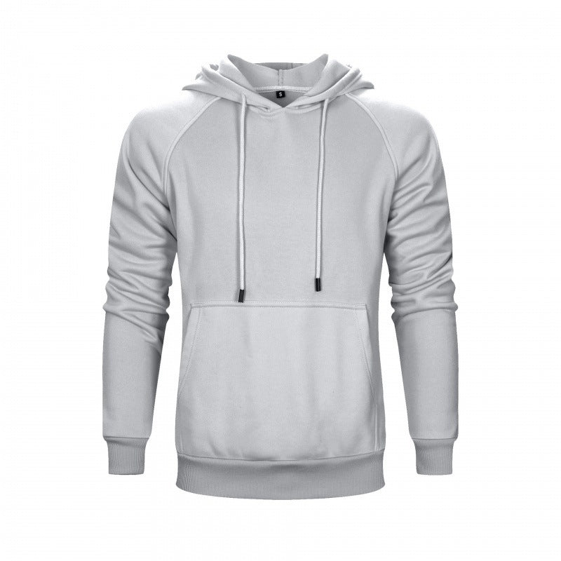 Men's Solid Color Hoodie Hip-hop Street Clothing Coat