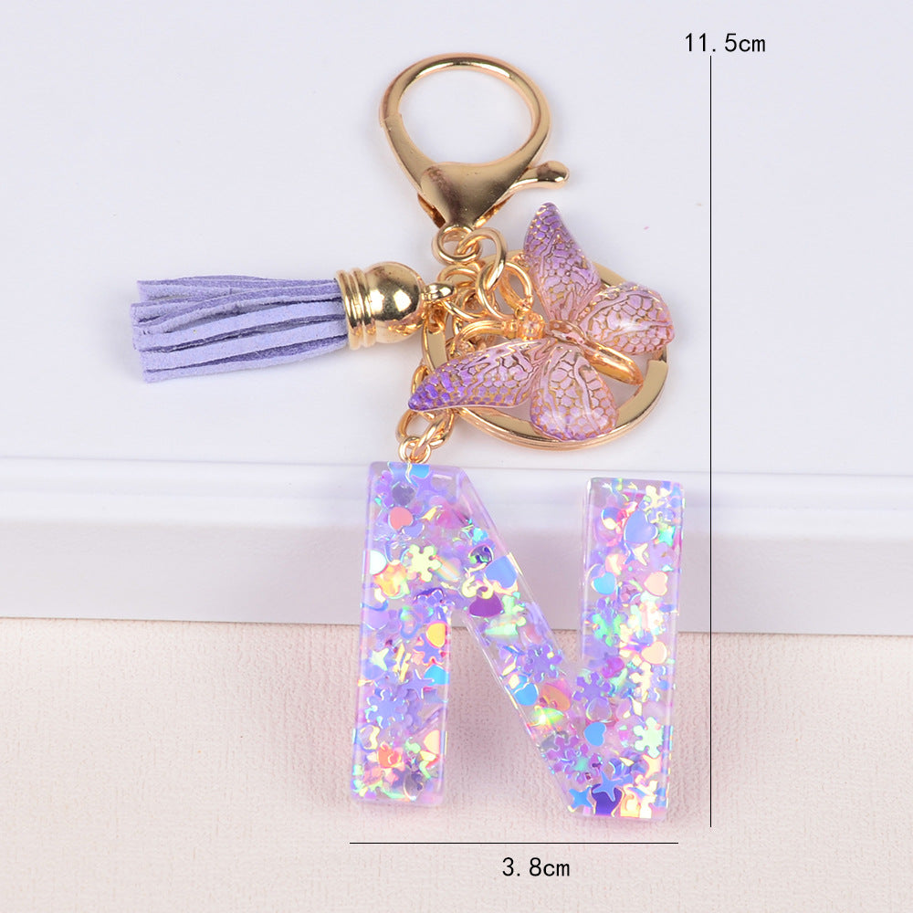 Snowflake Love Sequins Crystal Glue Pendant
