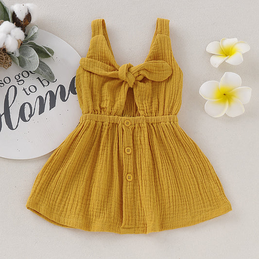 Explosive girl suspender dress