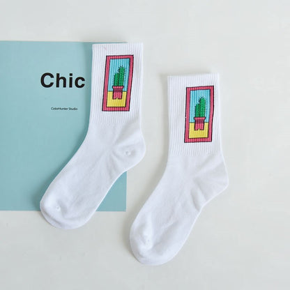 All-Match College Style Japanese Student Stockings