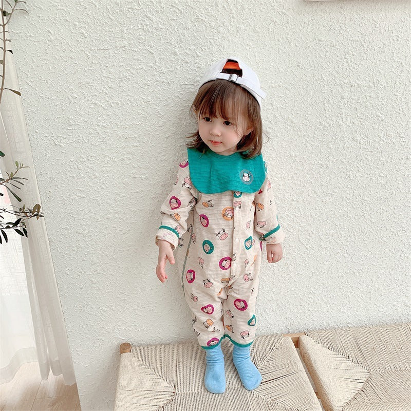 Long-Sleeved Thin Men And Women Baby