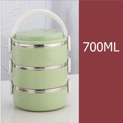 Cute Japanese Lunch Box For Kids School Portable Food Container Stainless Steel