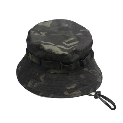 Outdoor Mountaineering Tactics Camouflage Cloth Round Hat