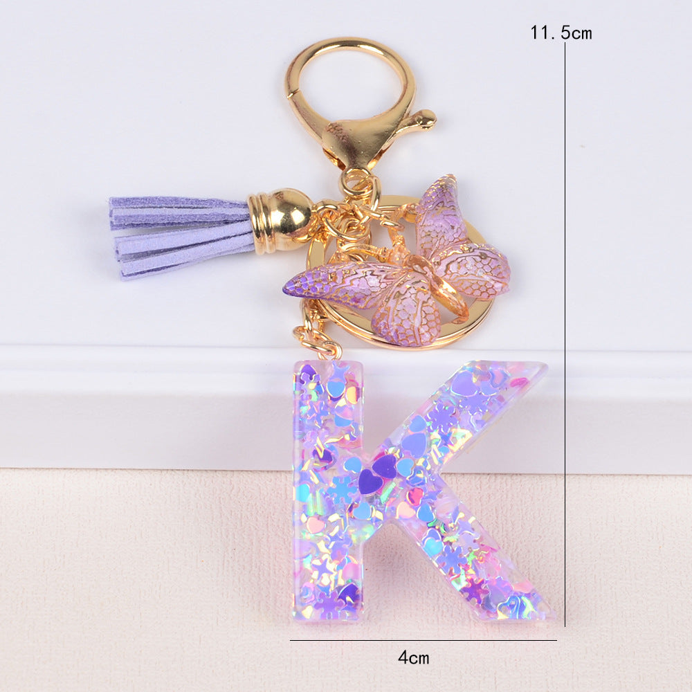 Snowflake Love Sequins Crystal Glue Pendant