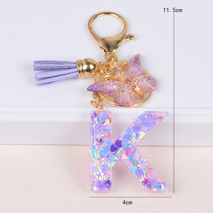 Snowflake Love Sequins Crystal Glue Pendant