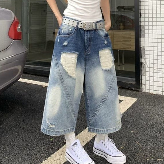 Personality American Retro Jeans For Women