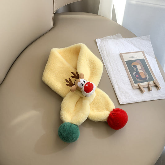 Scarf Children Plush Warmth And Thickening