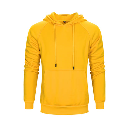 Men's Solid Color Hoodie Hip-hop Street Clothing Coat