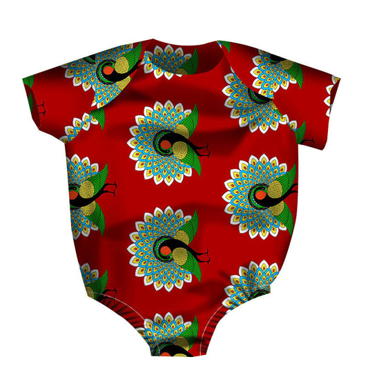 African printed children's jumpsuit