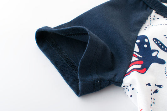 Children's summer boy short sleeve