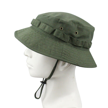 Outdoor Mountaineering Tactics Camouflage Cloth Round Hat