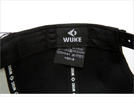 Hip Hop Flat-edge Fashion Skull Embroidery Baseball Cap