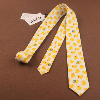 Korean Version Of The Narrow Tide Tie Casual Fashion