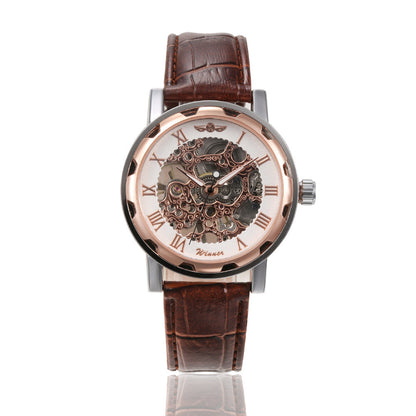 Retro Belt Manual Mechanical Watch