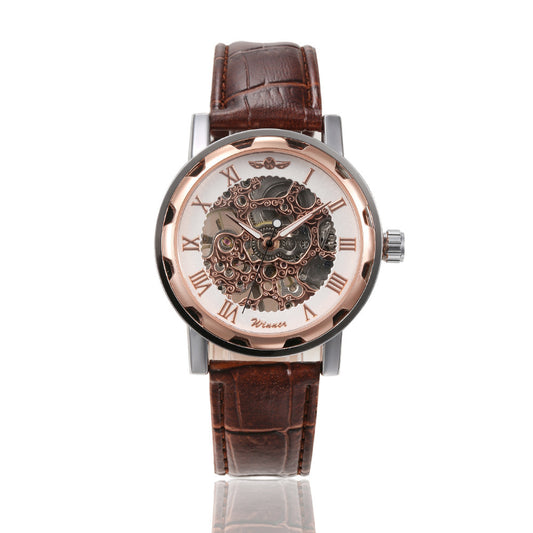 Retro Belt Manual Mechanical Watch
