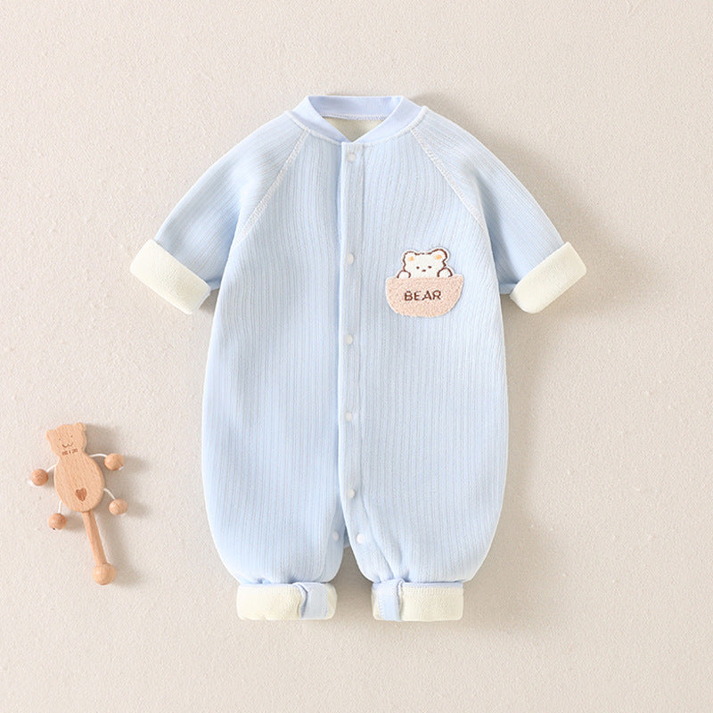 Autumn And Winter Newborn Toddler Jumpsuit