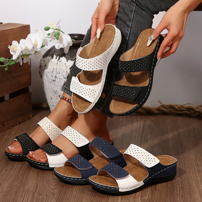 Plus Size Hollow-out Platform Sandals Women's Lightweight Beach