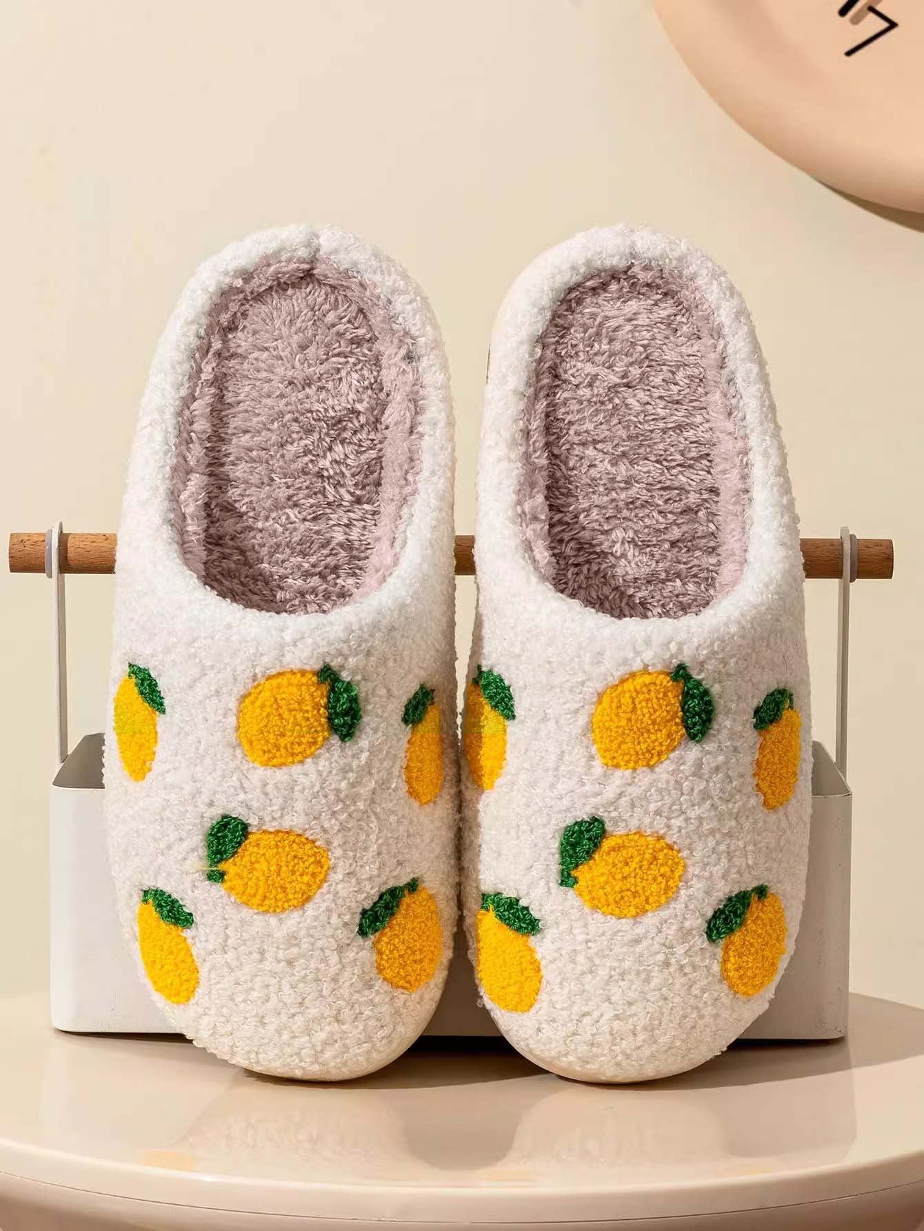 Fruit Pattern Series Men's And Women's Slippers