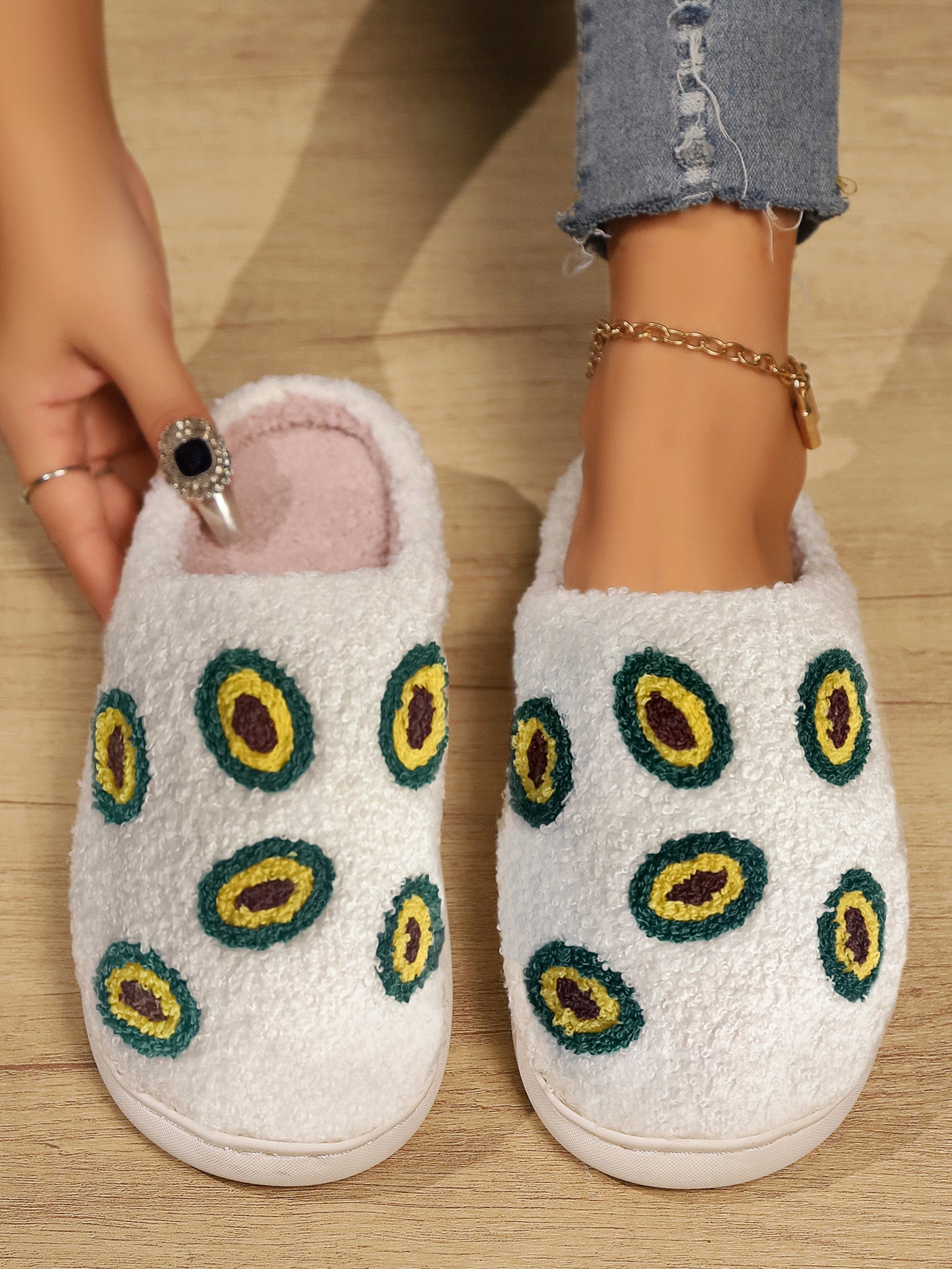 Fruit Pattern Series Men's And Women's Slippers