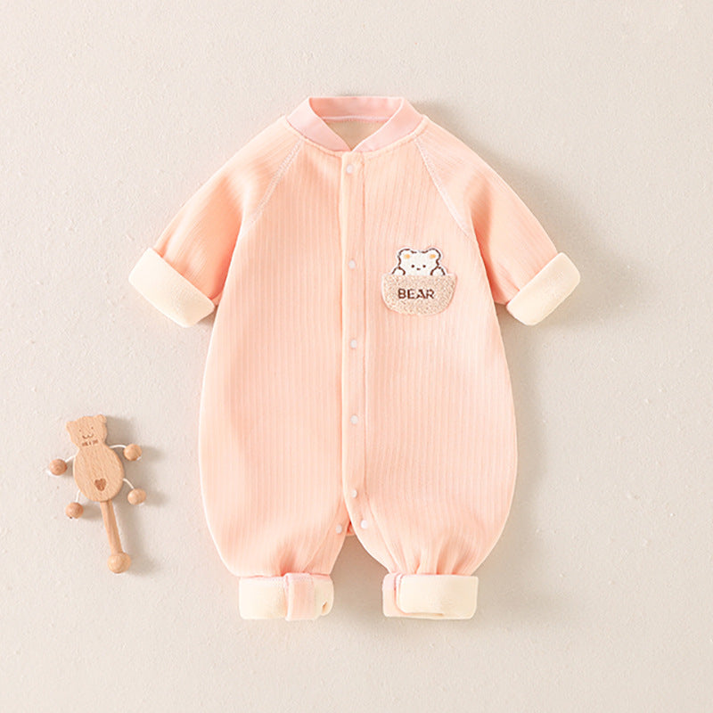 Autumn And Winter Newborn Toddler Jumpsuit