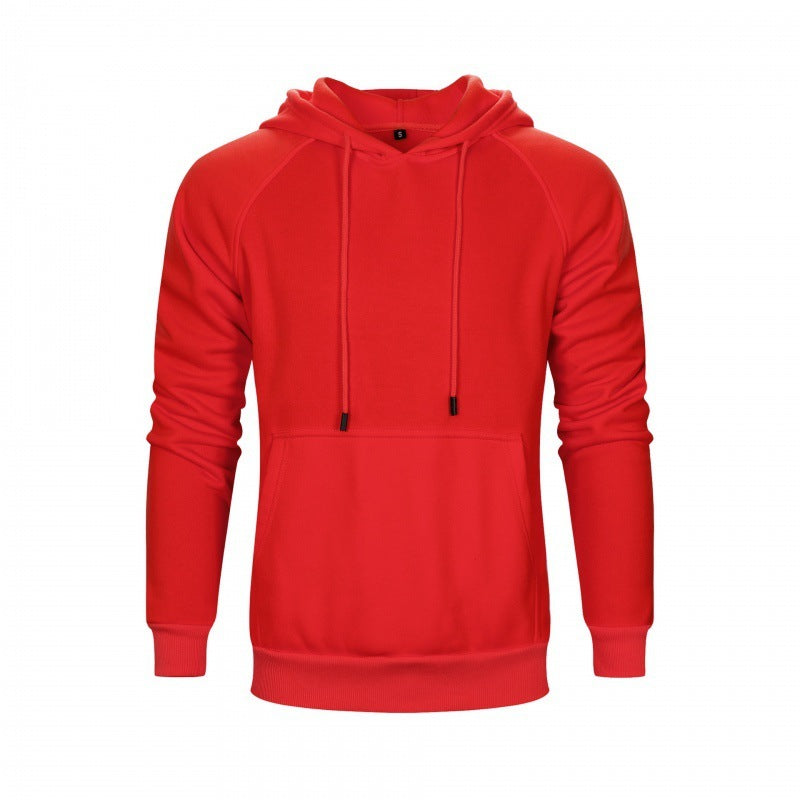 Men's Solid Color Hoodie Hip-hop Street Clothing Coat