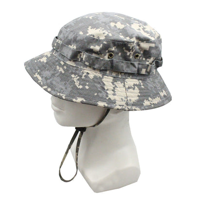 Outdoor Mountaineering Tactics Camouflage Cloth Round Hat
