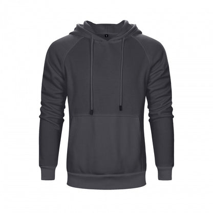 Men's Solid Color Hoodie Hip-hop Street Clothing Coat
