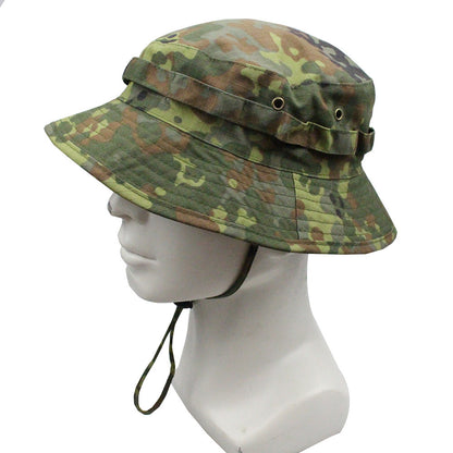 Outdoor Mountaineering Tactics Camouflage Cloth Round Hat