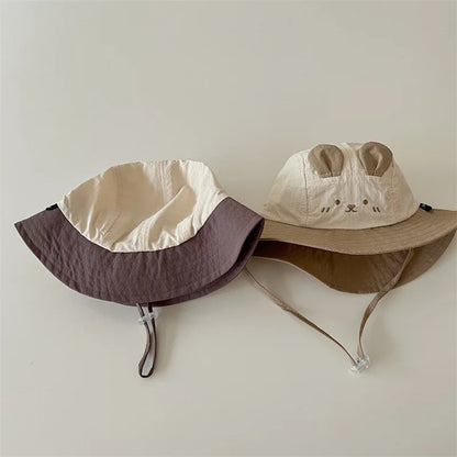 Baby Hat Summer New Ins Cute Quick-drying