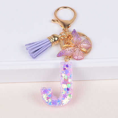 Snowflake Love Sequins Crystal Glue Pendant