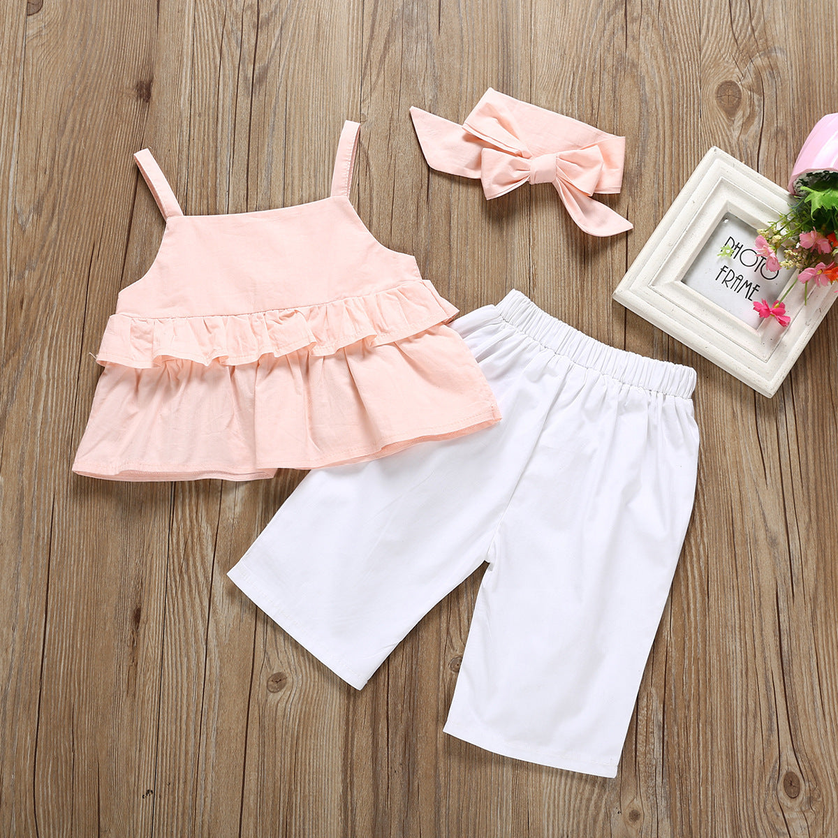 3-piece Cross-border European And American Children's Clothing