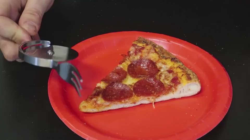 Stainless Steel Cake Cutter with Knife and Fork